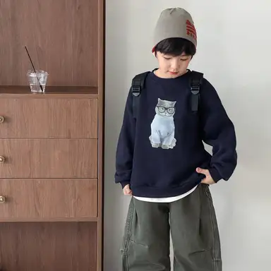 ネイビー トップス