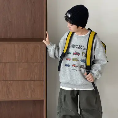 グレー トップス