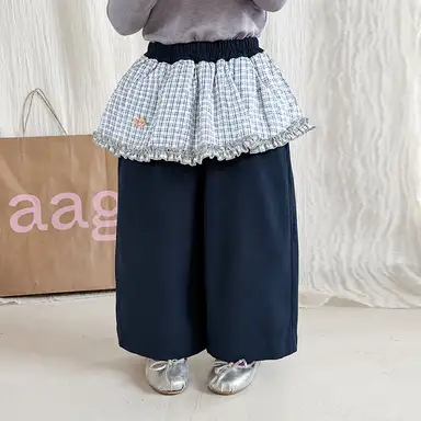 ネイビー パンツ