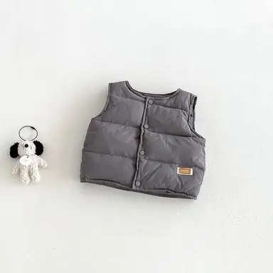 グレー ベスト