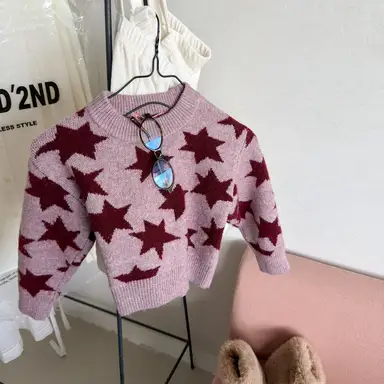 ピンク トップス