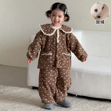 ブラウン 上下セット