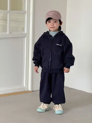 ネイビー 上下セット