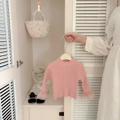 ピンク トップス