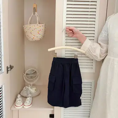 ネイビー パンツ