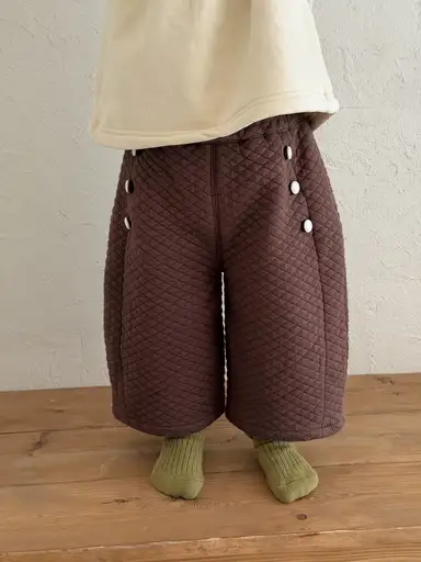 ブラウン パンツ