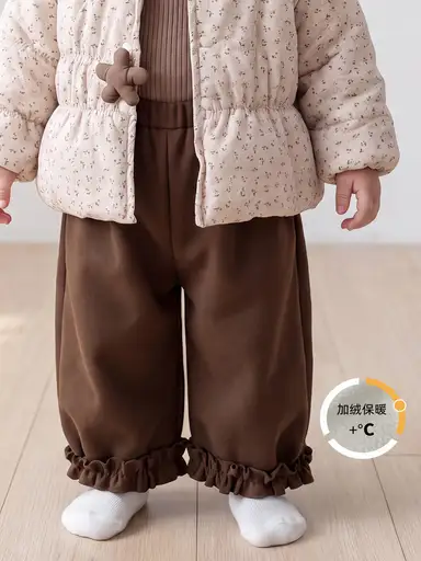ブラウン パンツ