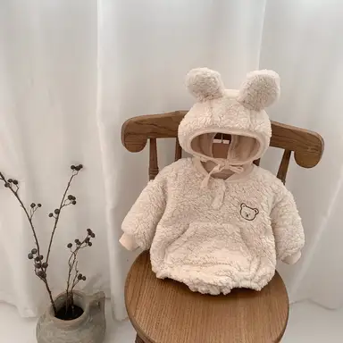 アイボリー ロンパース