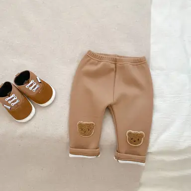 ブラウン パンツ