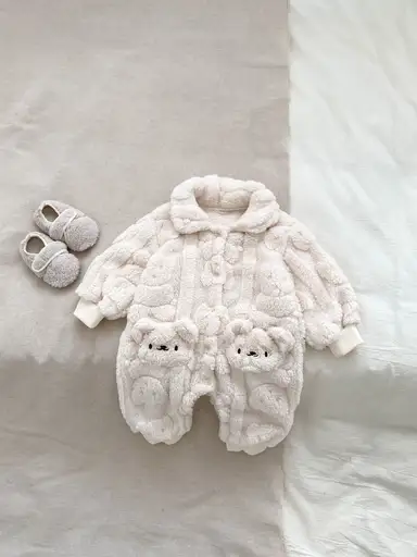アイボリー カバーオール
