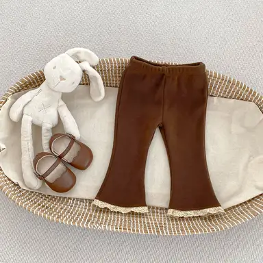 ブラウン パンツ