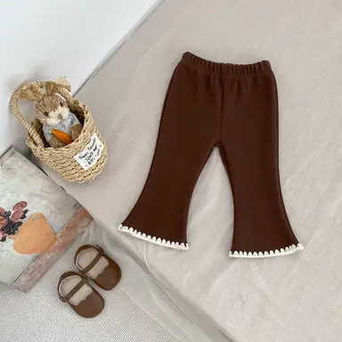 ブラウン パンツ