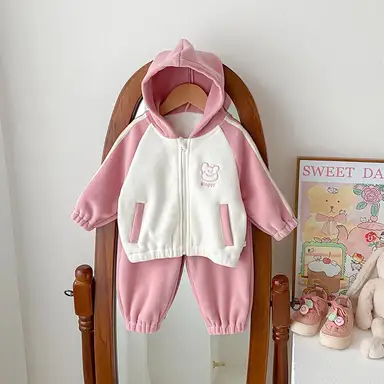 ピンク 上下セット