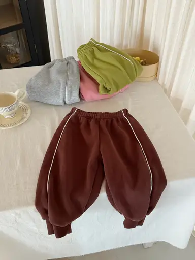 ブラウン パンツ