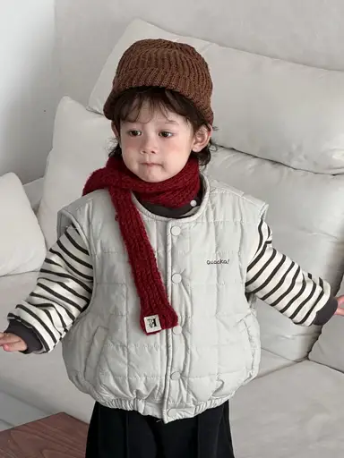 グレー ベスト