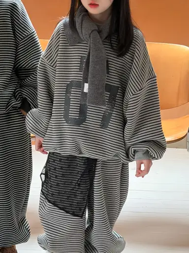ライトグレー 上下セット