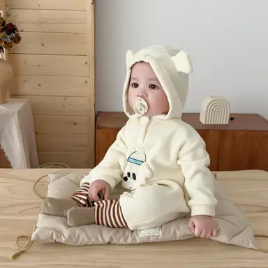 アイボリー カバーオール