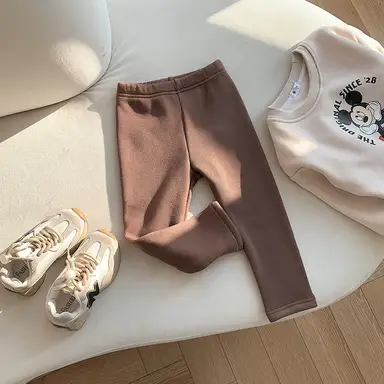 ブラウン レギンス