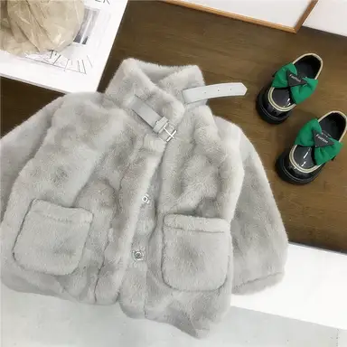 グレー アウター
