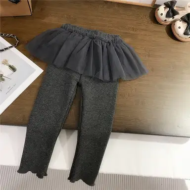 ダークグレー レギンス