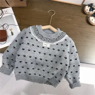 グレー トップス