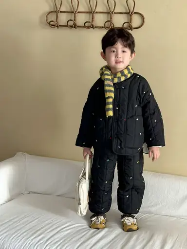 ブラック 上下セット