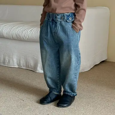 ミディアムデニム パンツ