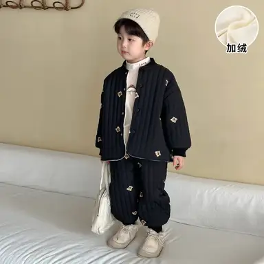 ブラック 上下セット