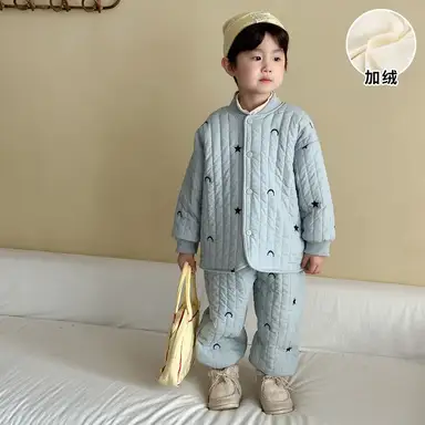 ブルー 上下セット