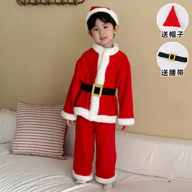 レッド 上下セット
