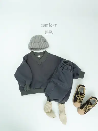 ダークグレー 上下セット