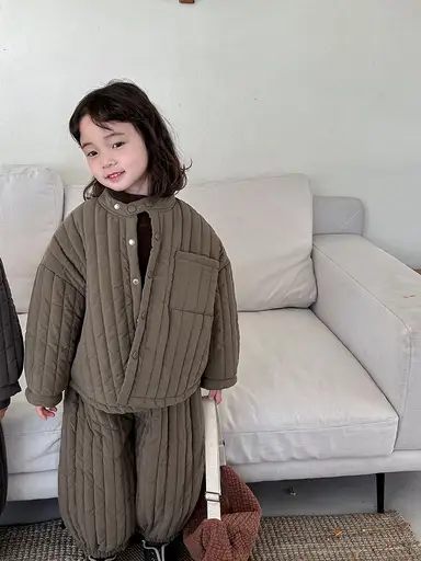 ブラウン 上下セット