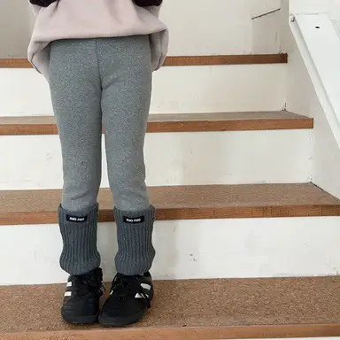 グレー レギンス