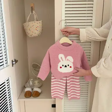 ピンク 上下セット