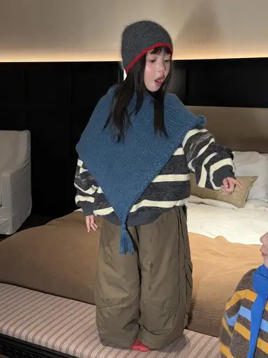 ブラウン パンツ