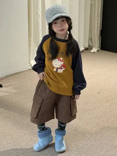 ブラウン パンツ