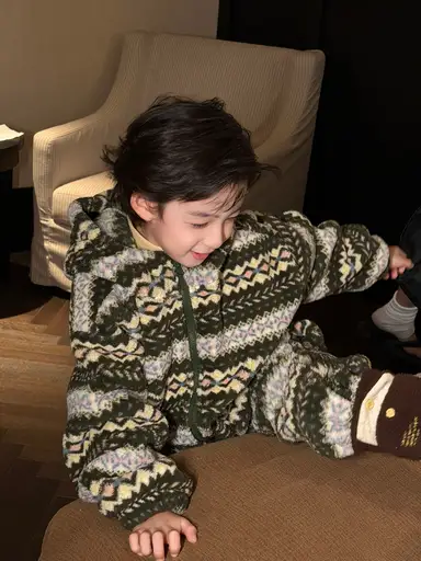グリーン 上下セット