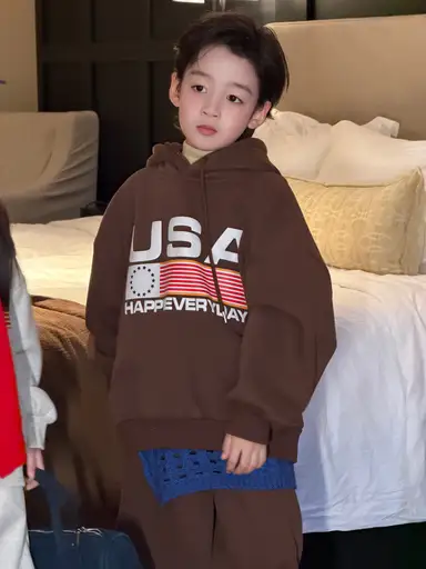 ブラウン 上下セット