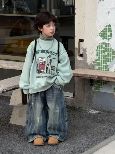ブルー トップス