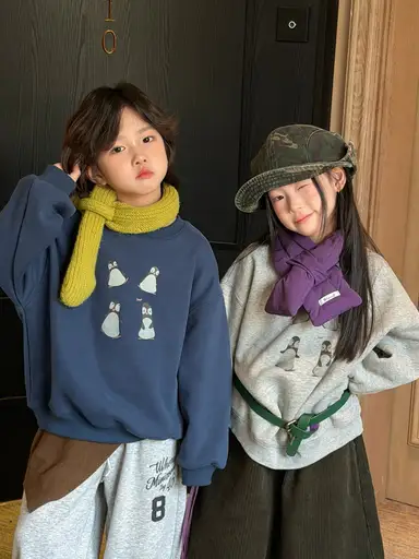ブルー トップス