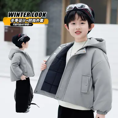 グレー アウター