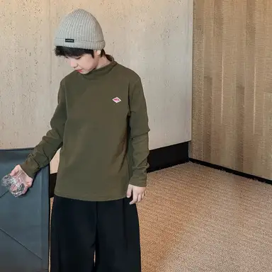 グリーン トップス