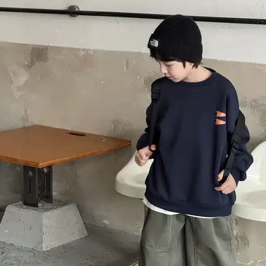 ネイビー トップス