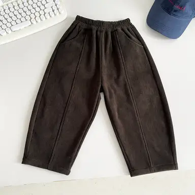 ブラウン パンツ