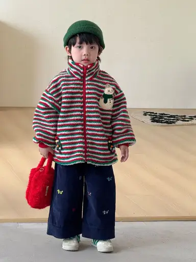 ストライプ アウター