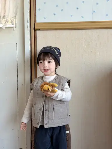 グレー ベスト