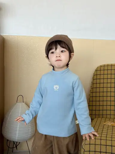ブルー トップス