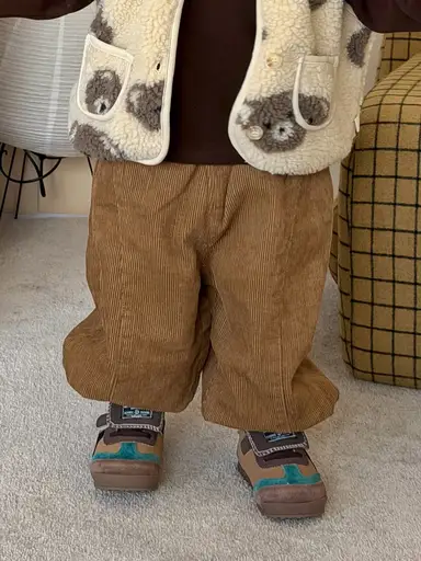ブラウン パンツ