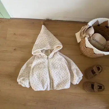 アイボリー ドット アウター