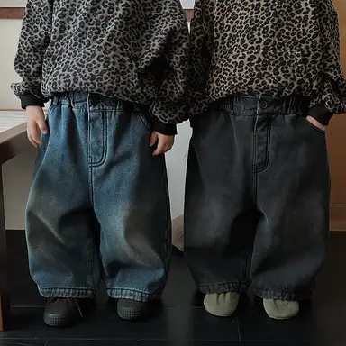 ブラック デニム パンツ